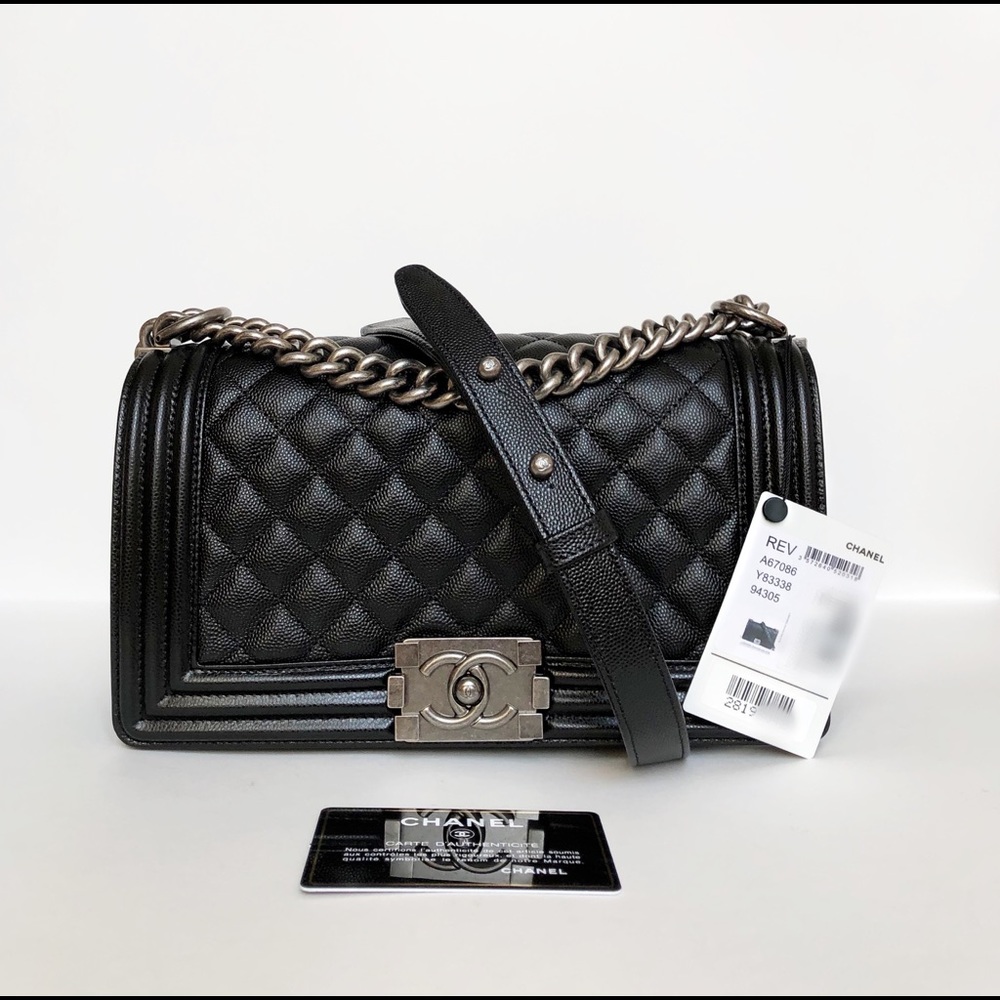 ❌SOLD❌ BNWT Chanel Old Medium Boy Bag w/ RHW